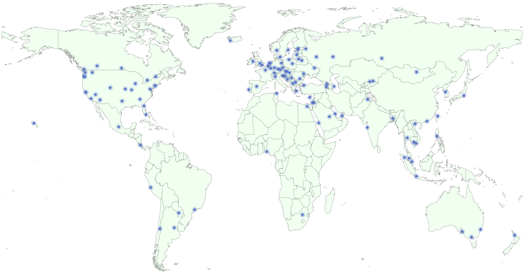 QuickQ全球服务器部署网络